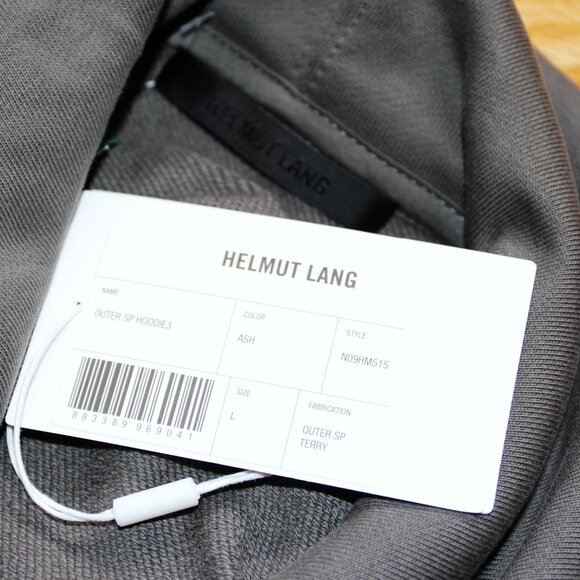 BNWT SS24 HELMUT LANG OUTER SP HOODIE S & L - Picture 8 of 14